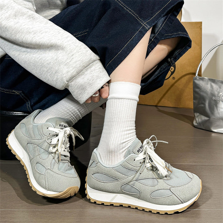 Dame Sporty Sneakers med åndbart mesh-overflade og ergonomisk støddæmpningsteknologi Stilla