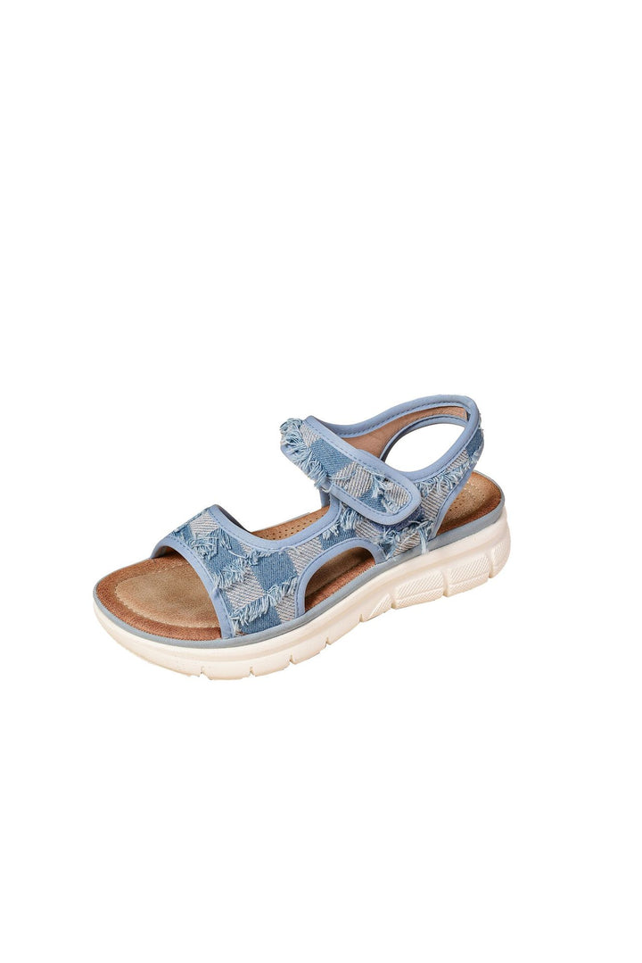 Dame Komfortable og Trendy Sandaler med Velcro Stilla