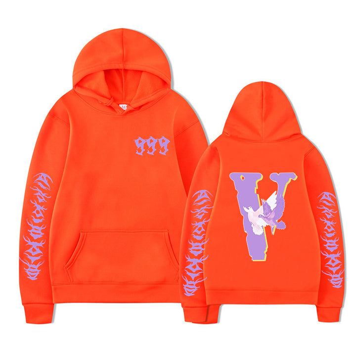 Kvinders hoodie sweatshirt med unikt design Skovae