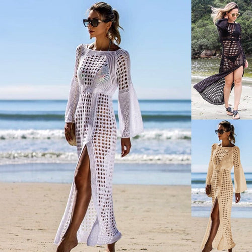 Damehæklekjole i Boho-stil Stilla