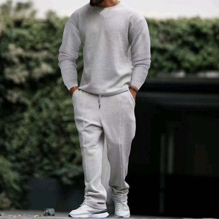 Herrer sporty sweatshirt og joggingbukser sæt Stilla