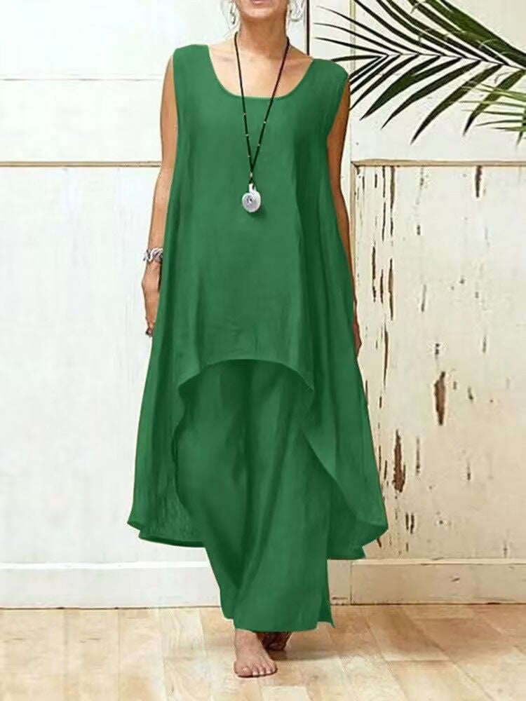Damer Flydende Tunika Maxi Overall Stilla