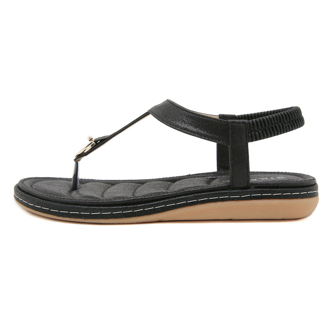 Dame tæppe sandaler med ergonomisk fodseng og elegant dekoration Stilla