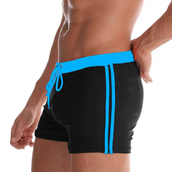 Herren Bade-Shorts med livlige kontrastelementer Skovae
