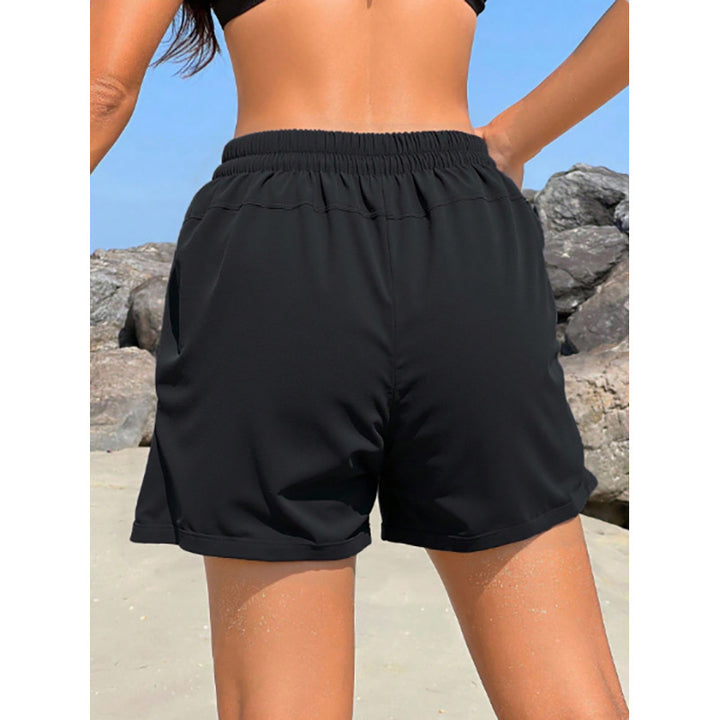 Dame badshorts med justerbar talje og praktiske lommer Skovae