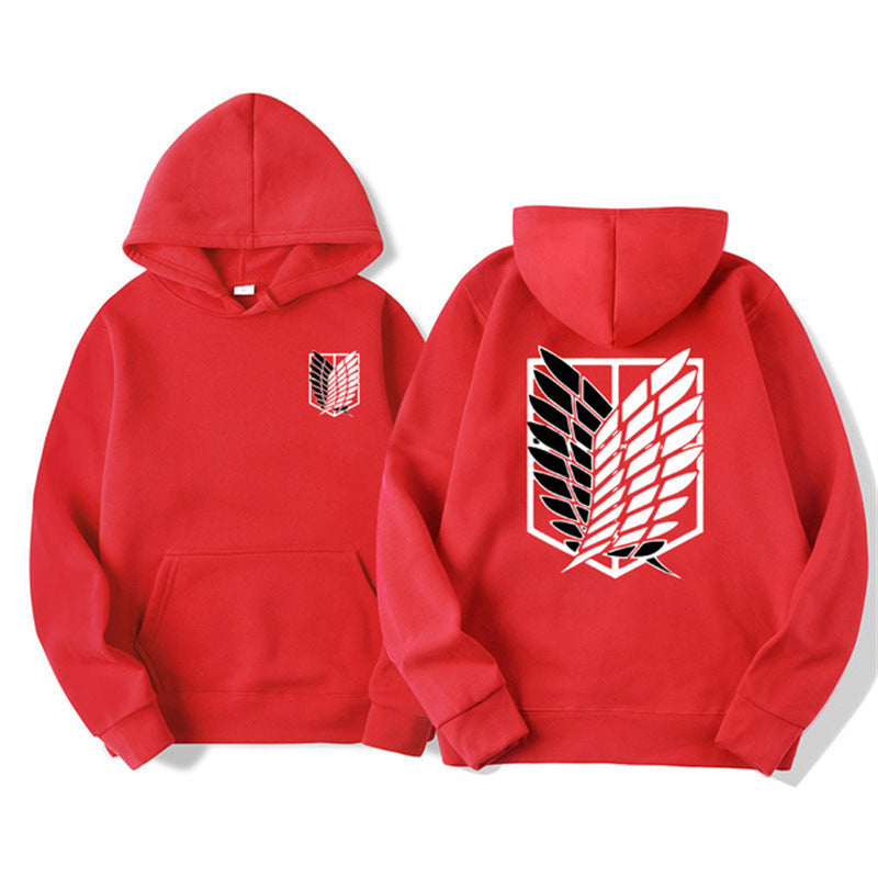 Kvinders hætte sweatshirt med klassisk anime design Skovae
