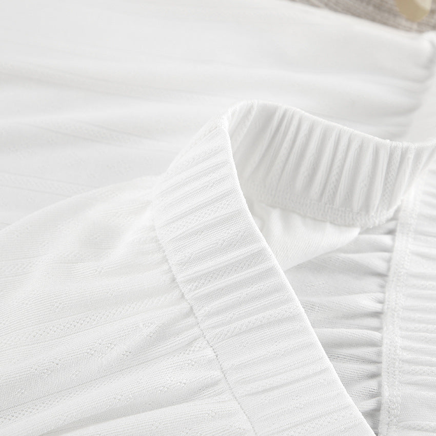 Damer luftigt loungewear-sæt med snøre og brede ærmer Stilla