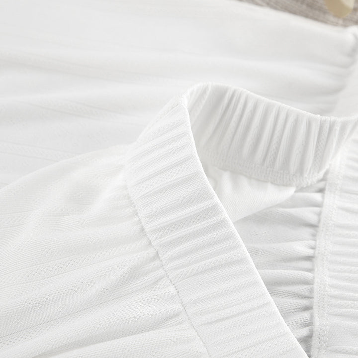 Damer luftigt loungewear-sæt med snøre og brede ærmer Stilla