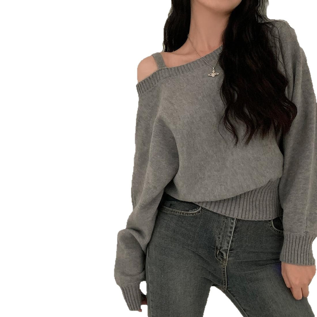 Dame Oversized Strik Sweater Stilla