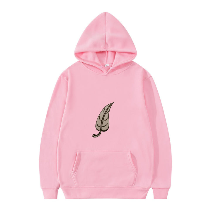 Dame hoodie med original bladmønster Skovae