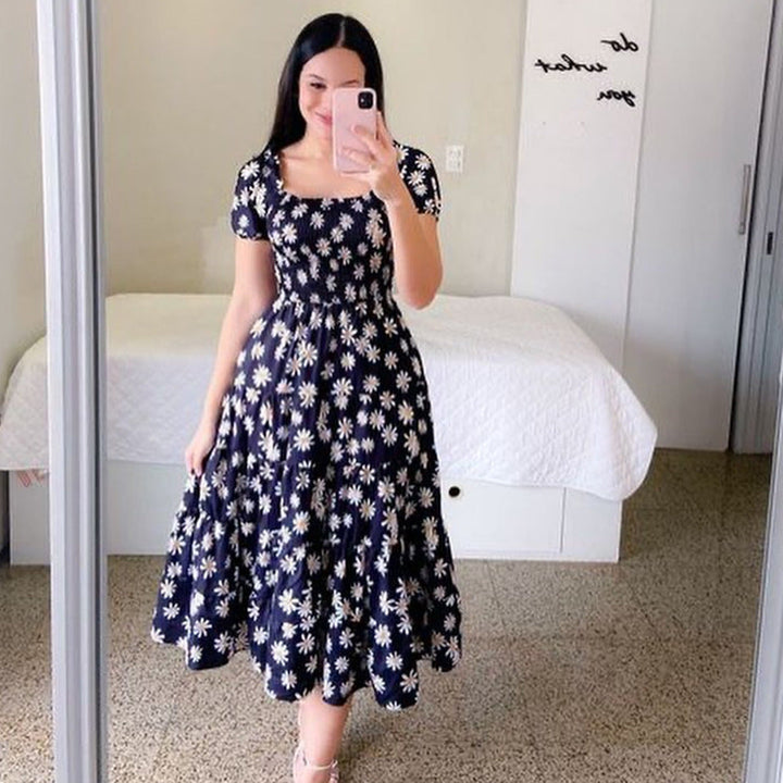 Stilla | Elegant One-Shoulder Large Swing Dress