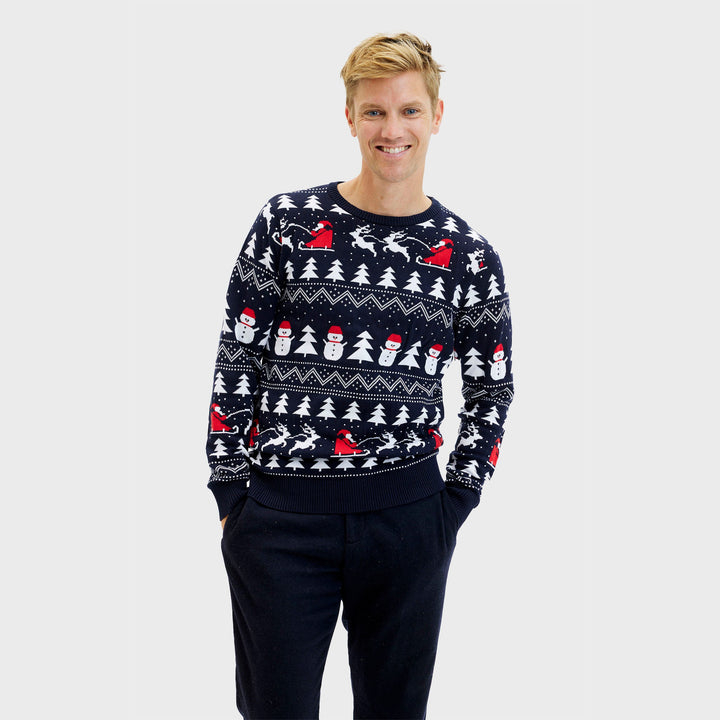 Stilla | Den stilfulde juledragt Navy Herre