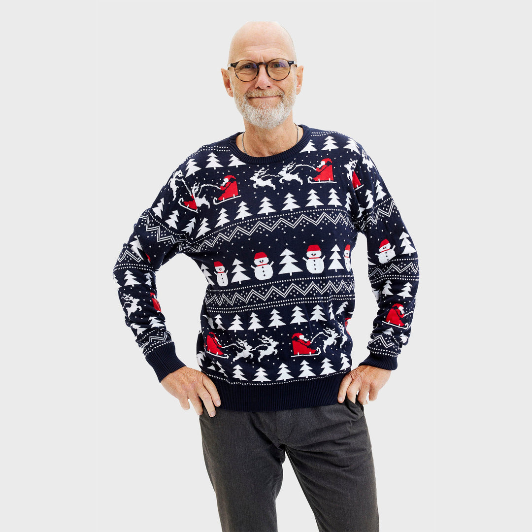 Stilla | Den stilfulde juledragt Navy Herre