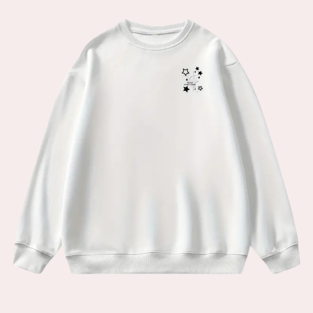 Stilla | Moderne Sweater med Faldende Skuldre til Kvinder