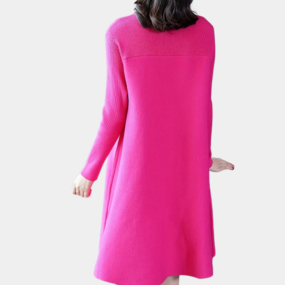 Stilla | Fashionabel Strikkjole til Damer