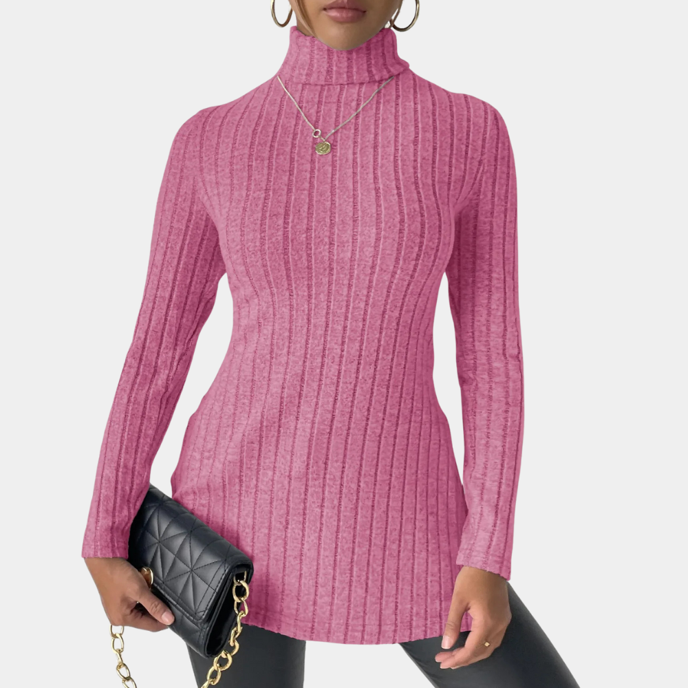 Stilla | Moderne Højhalset Sweater til Damer