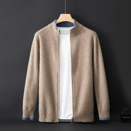 Stilla | Elegant Cashmere Zip Jakke