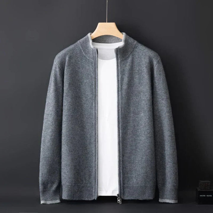 Stilla | Elegant Cashmere Zip Jakke