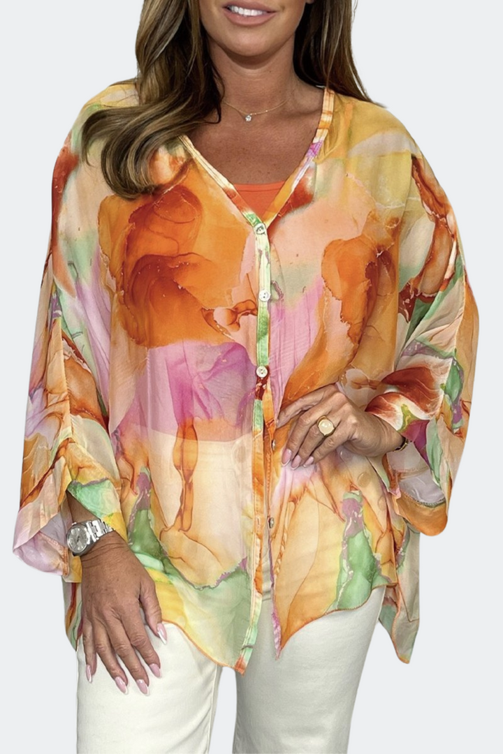 Stilla | Etisk Chiffonbluse
