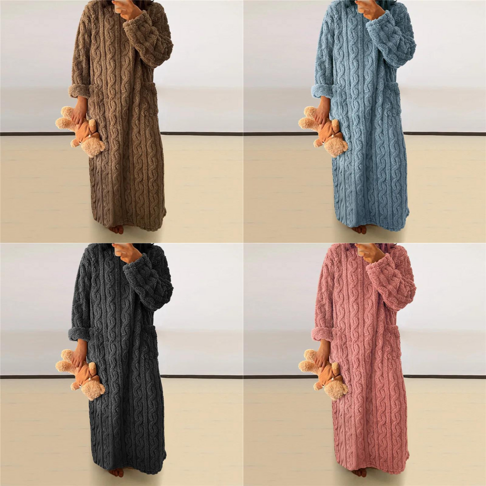 Stilla | Hygge Fleece-Cape-Kjole
