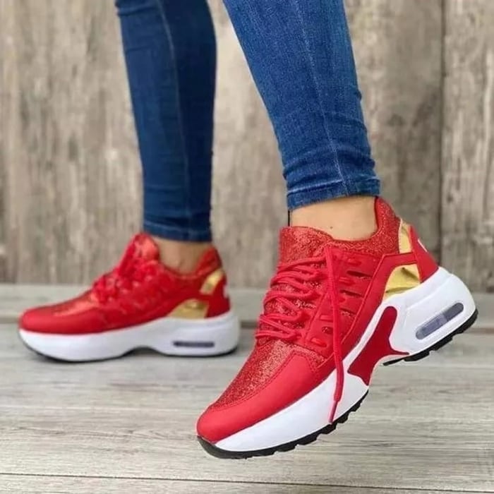 Skovae | Sko Snøre Ergonomiske Sneakers Damessko