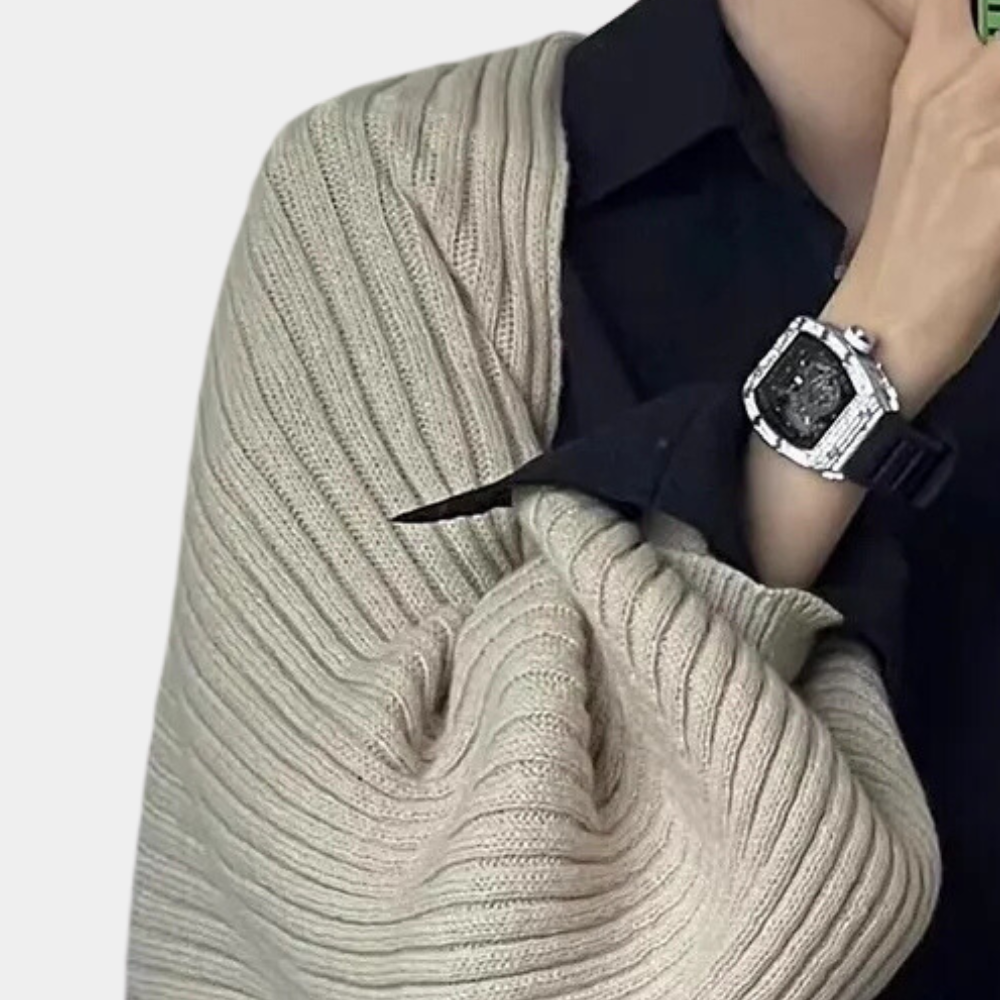 Stilla | Løs Strikket Sweatshirt til Damer