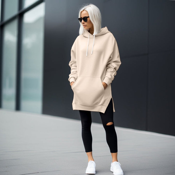 Stilla | Oversize Blød Hoodie Kjole til Kvinder