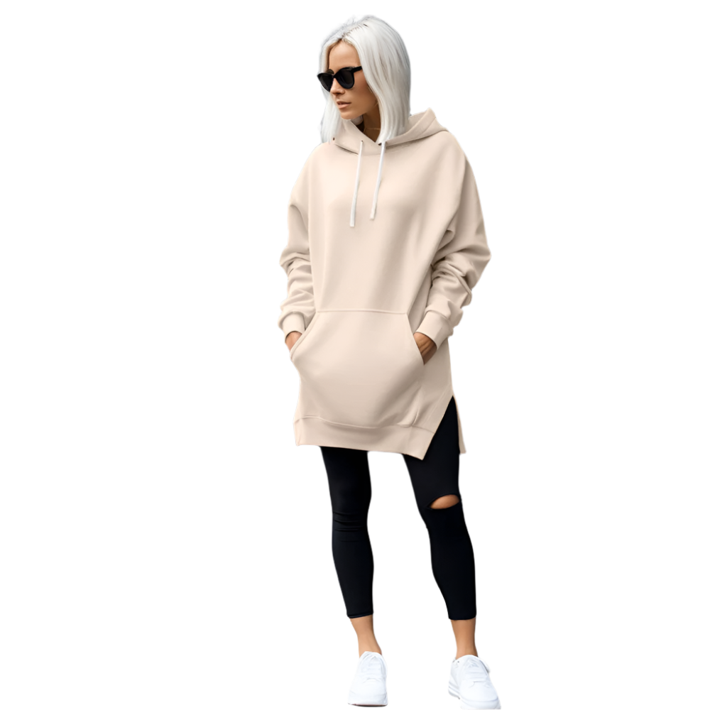 Stilla | Oversize Blød Hoodie Kjole til Kvinder