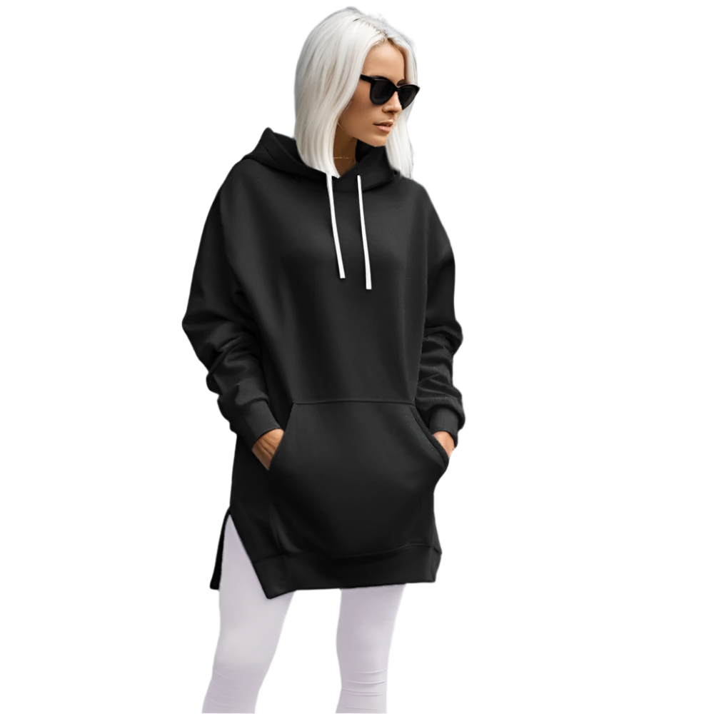 Stilla | Oversize Blød Hoodie Kjole til Kvinder