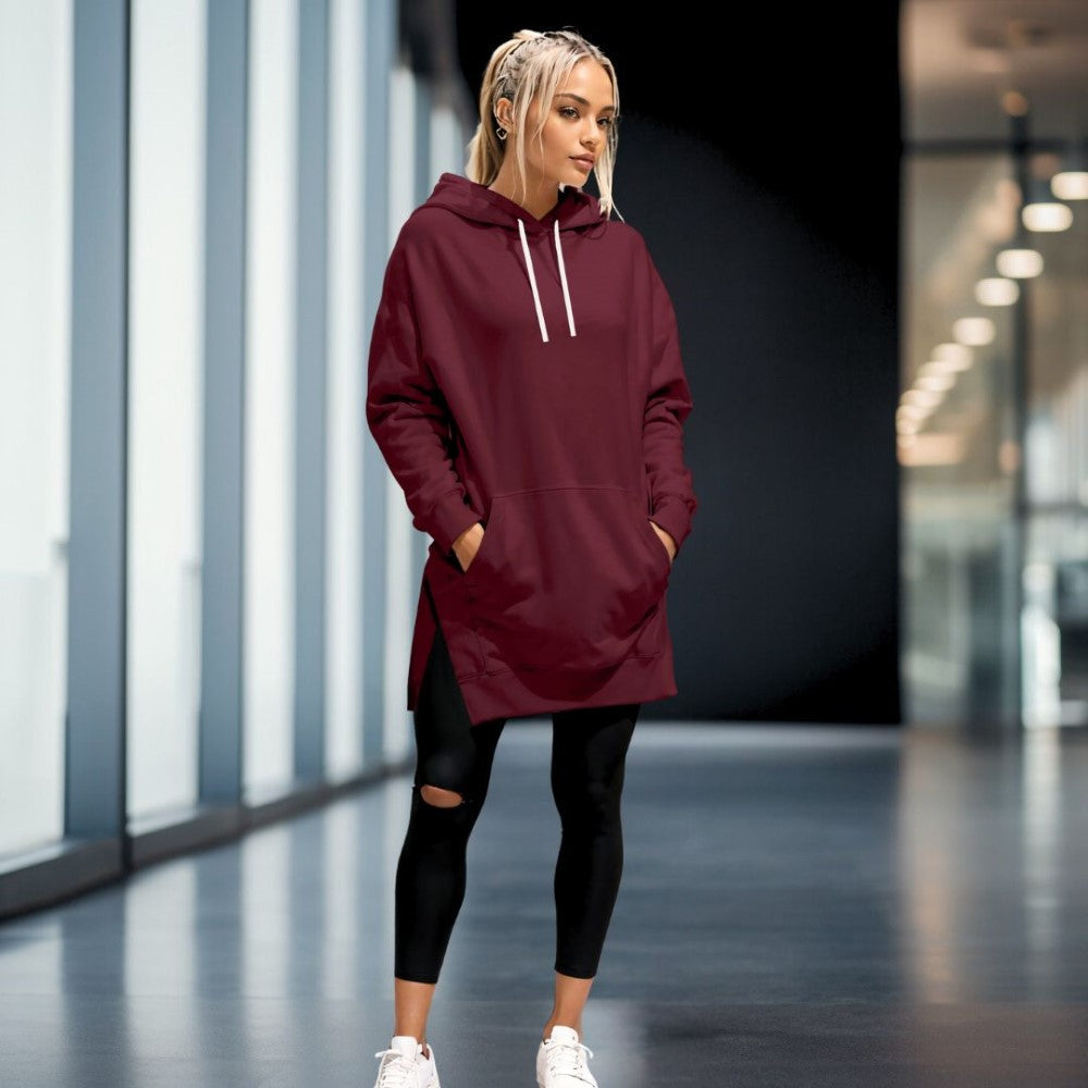 Stilla | Oversize Blød Hoodie Kjole til Kvinder
