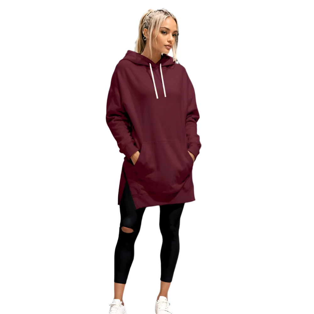 Stilla | Oversize Blød Hoodie Kjole til Kvinder