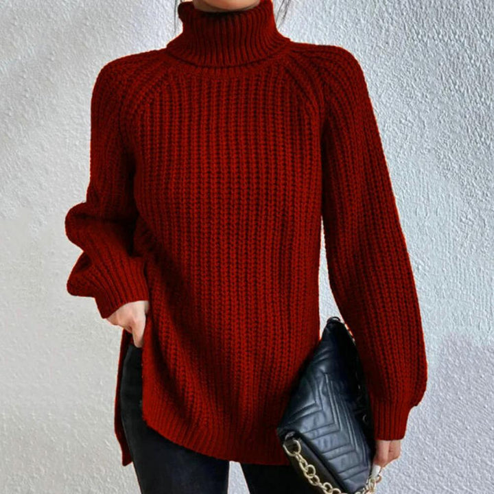 Stilla | Strikpullover Rullekrave Lange Ærmer Oversized Fit Blødt Chunky Knit