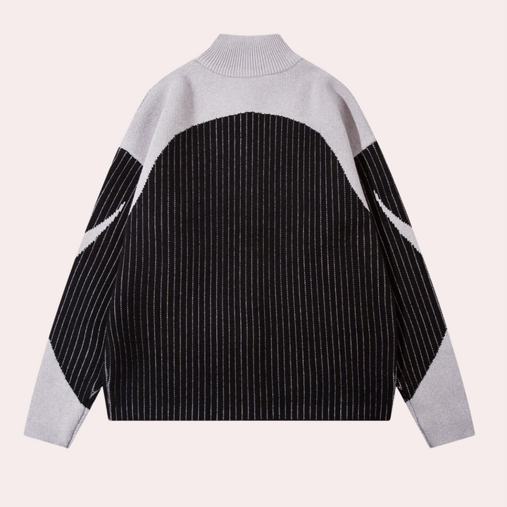 Stilla | Elegant Cardigan med Lynlås til Mænd