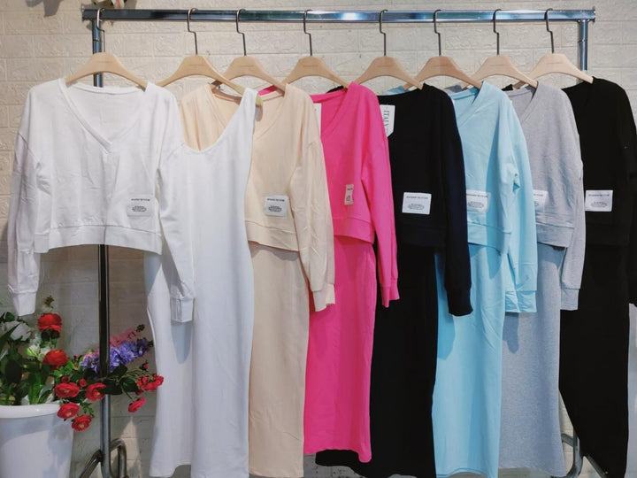 Stilla | Elegante Kjole Med Trøje