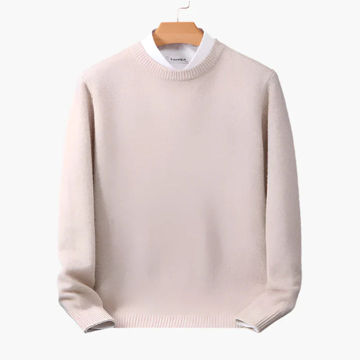 Stilla | Business Pullover med Krave - Elegant Strikpullover til Kontor & Hverdag