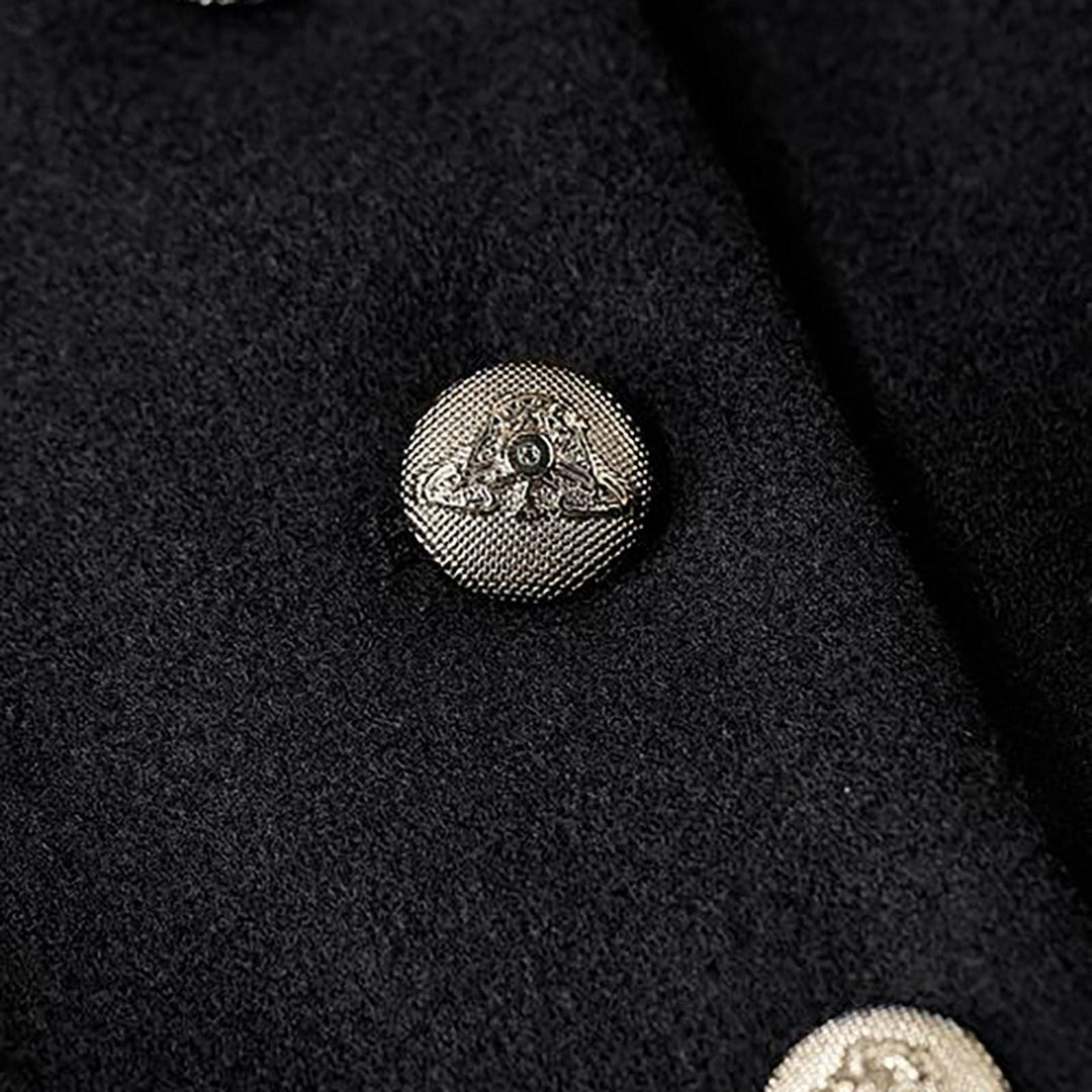Stilla | Enkeltknappet Slim-Fit Jakke med Krave