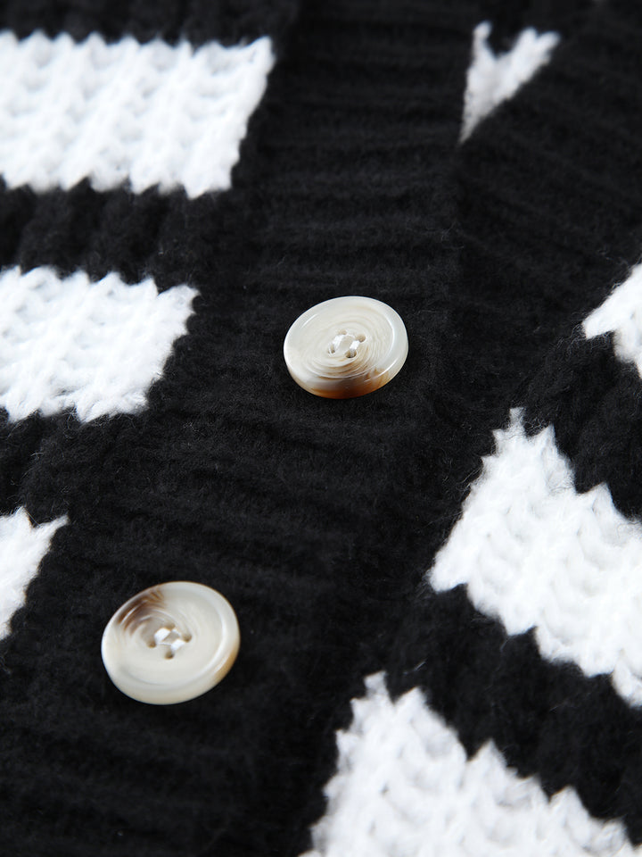 Stilla | Stribet Parisisk Cardigan
