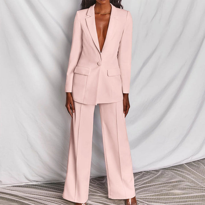 Skovae | Elegant blazer- og bukseensemble