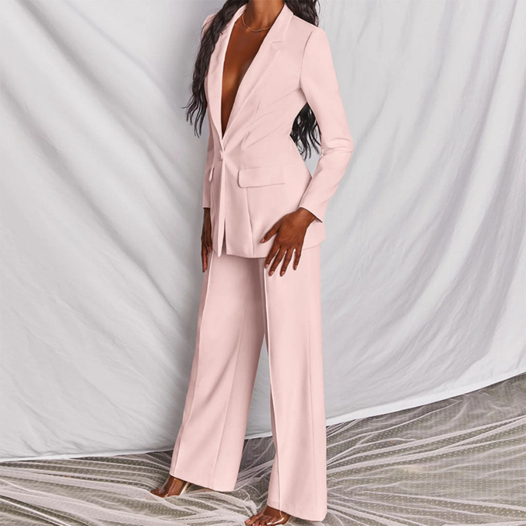 Skovae | Elegant blazer- og bukseensemble