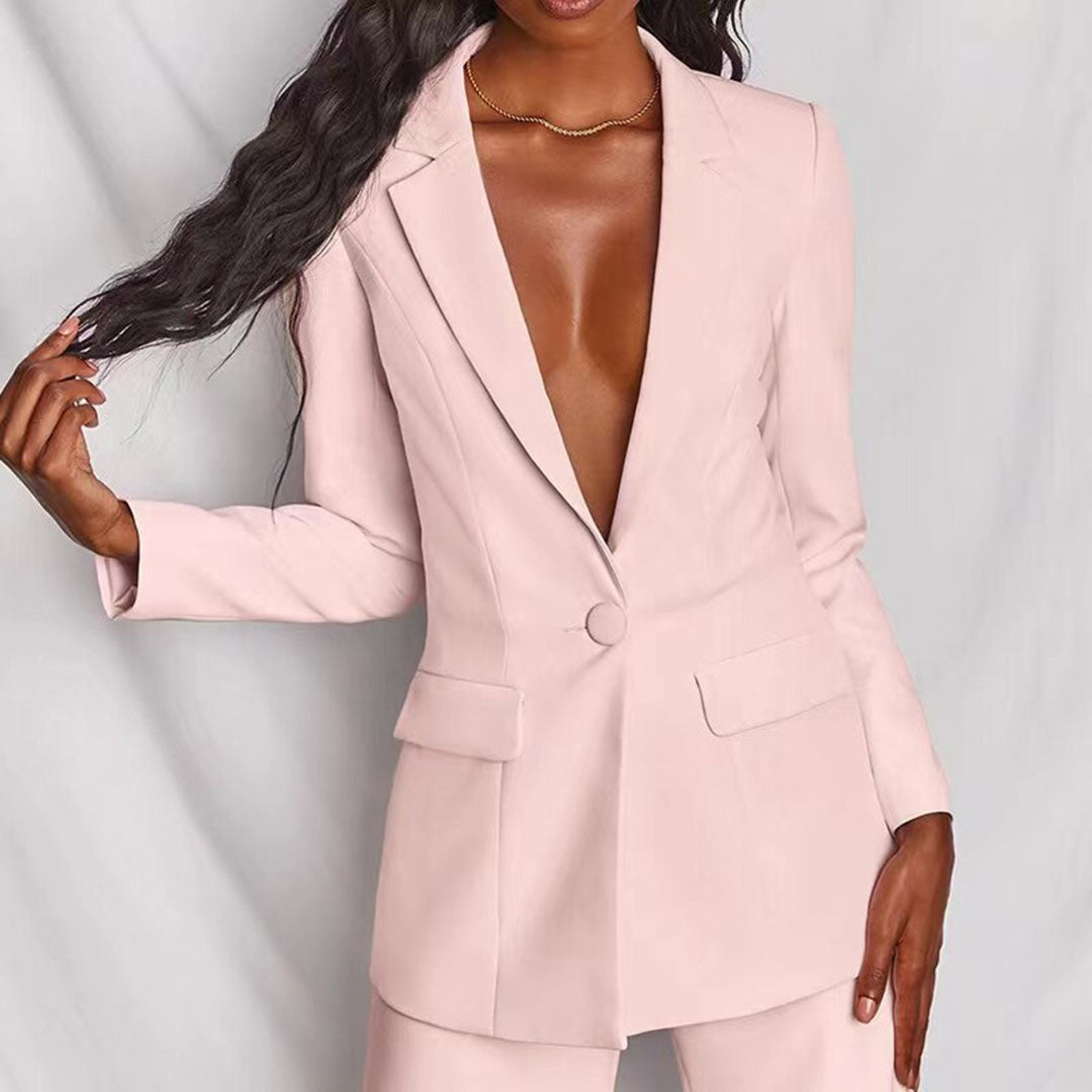 Skovae | Elegant blazer- og bukseensemble