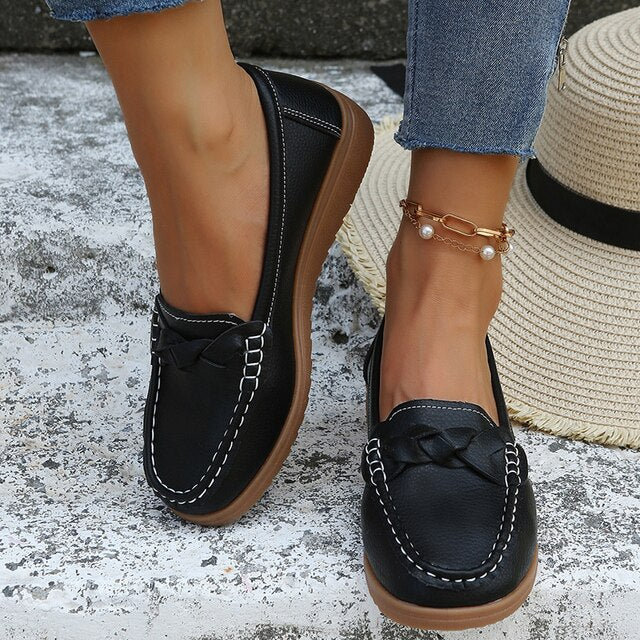 Stilla | Fashion Low Top Flats Loafers