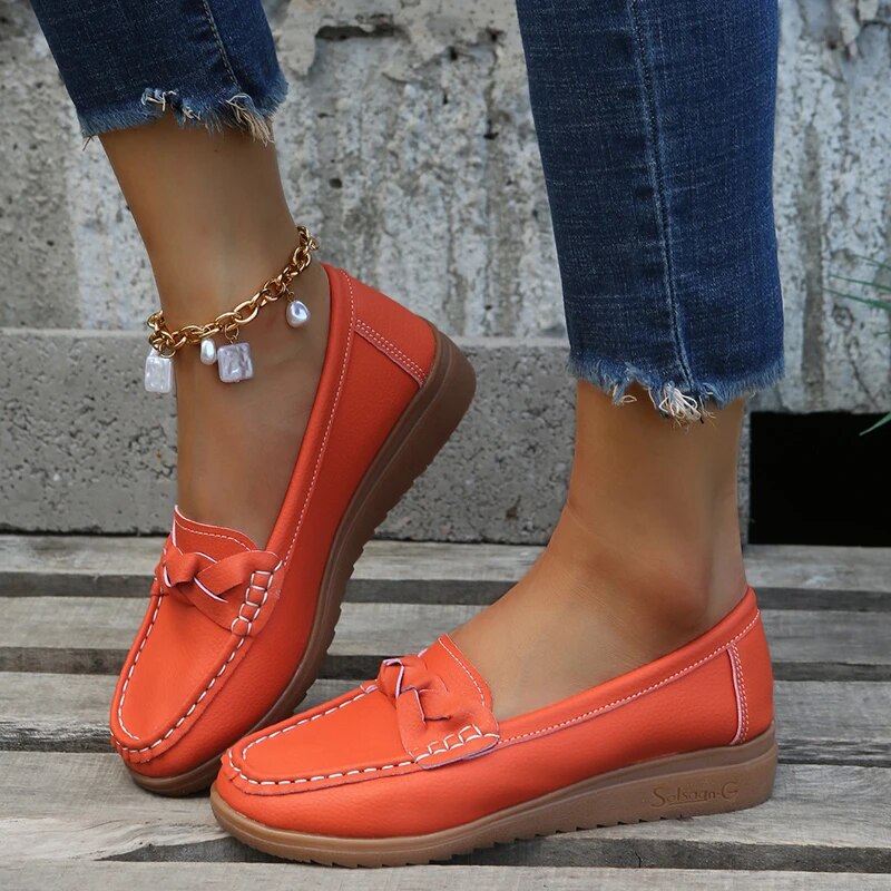 Stilla | Fashion Low Top Flats Loafers
