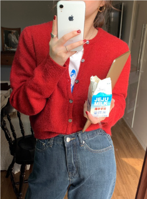 Stilla | Dame Cardigan Af Enkel Strik