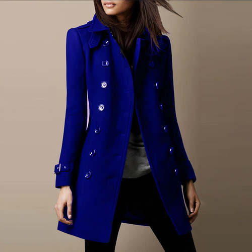 Stilla | Varme Trenchcoat - Lang