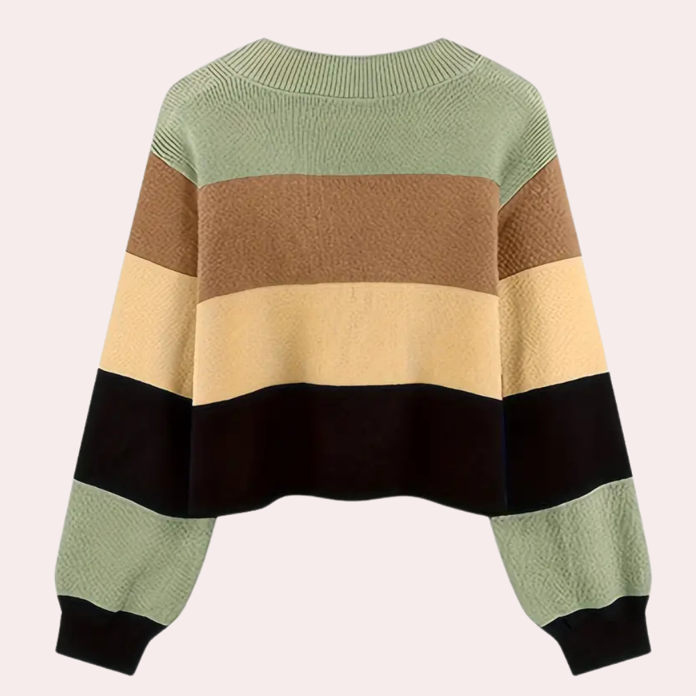 Stilla | Iøjnefaldende Kort Pullover Til Kvinder