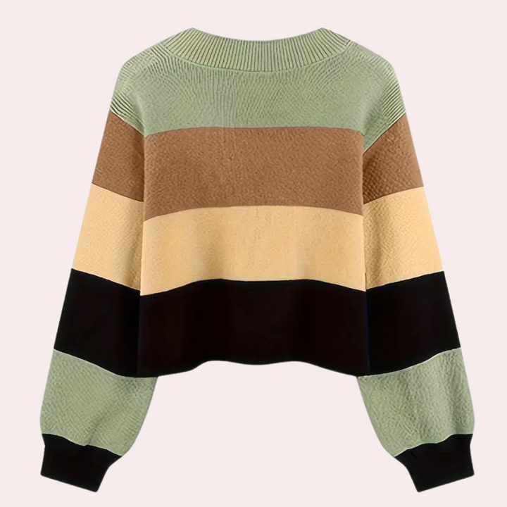 Stilla | Iøjnefaldende Kort Pullover Til Kvinder