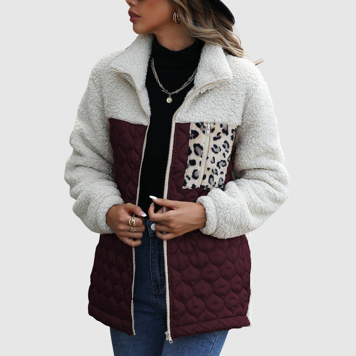 Stilla | Plys Patchwork Kvinder Vinterjakke