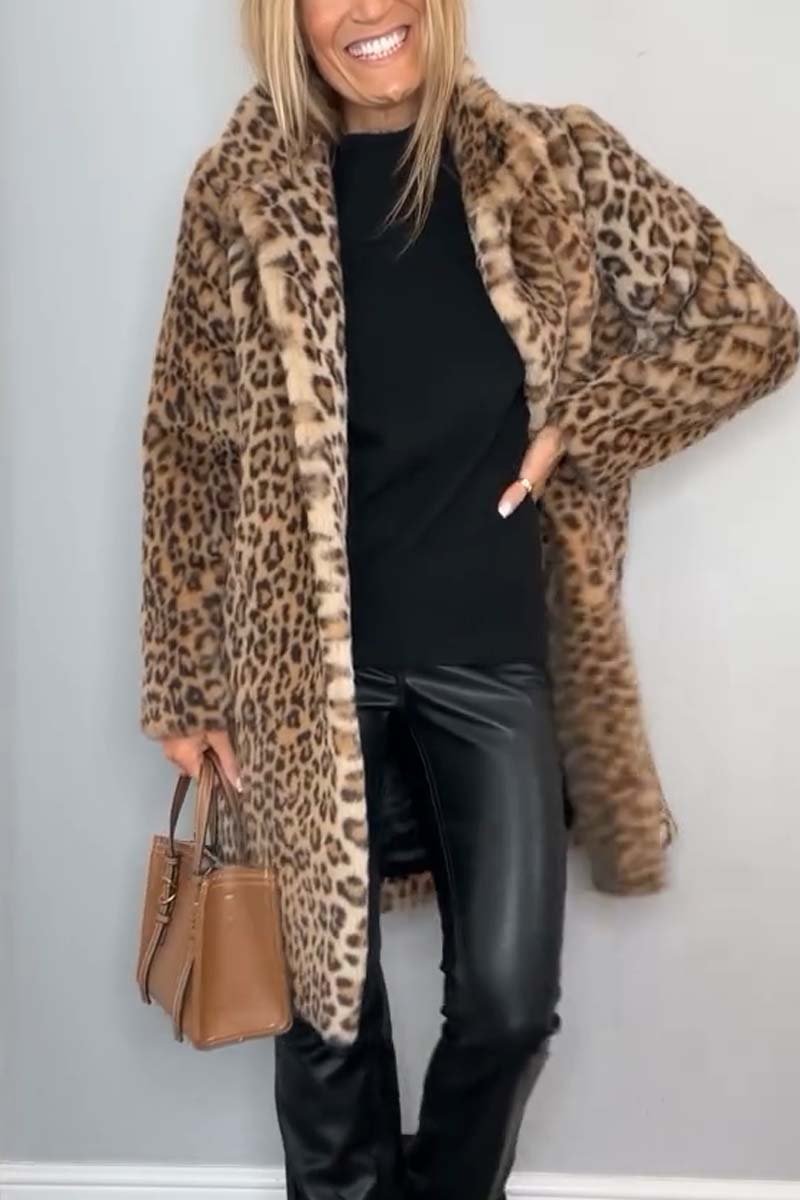 Stilla | Elegant Mønster Frakke