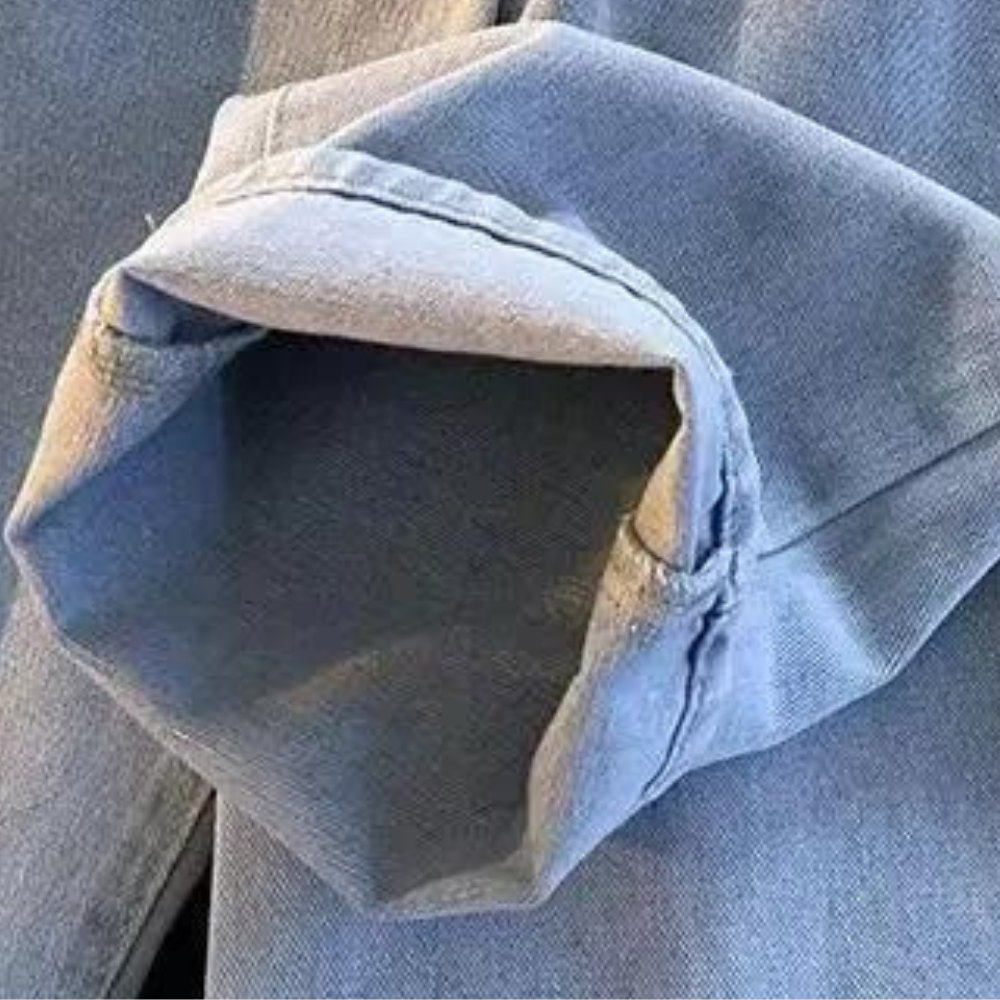 Stilla | Mænd Denim Bukser med Snøre