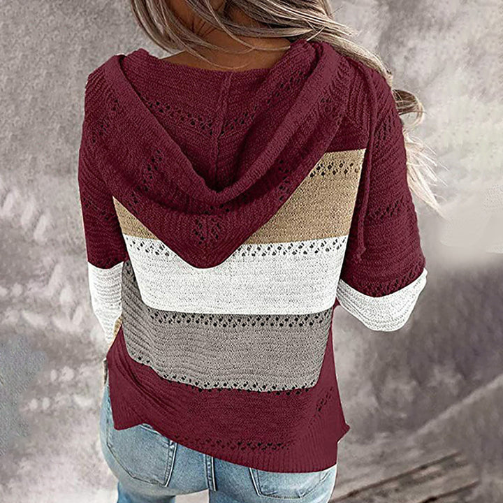 Stilla | V-udskæring sweater fritid sæson kollektion ideel til vinteren